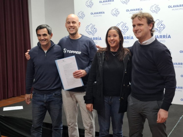 Se realiz el acto de firmas del programa Clubes en Marcha