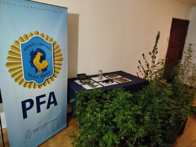 La Federal desbarat puntos de venta de drogas en la Ciudad