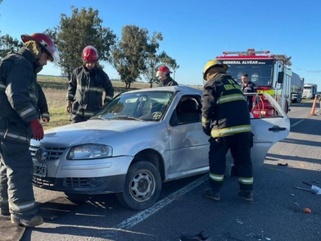 Alvear: falleci una nia de tres aos en un accidente en la Ruta 205