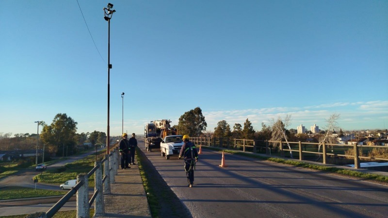 Circulacin restringida en el sector del Puente Hnos. Emiliozzi