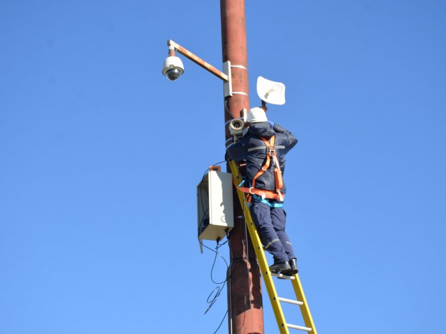 Instalaron cmaras de seguridad en dos puntos del Partido