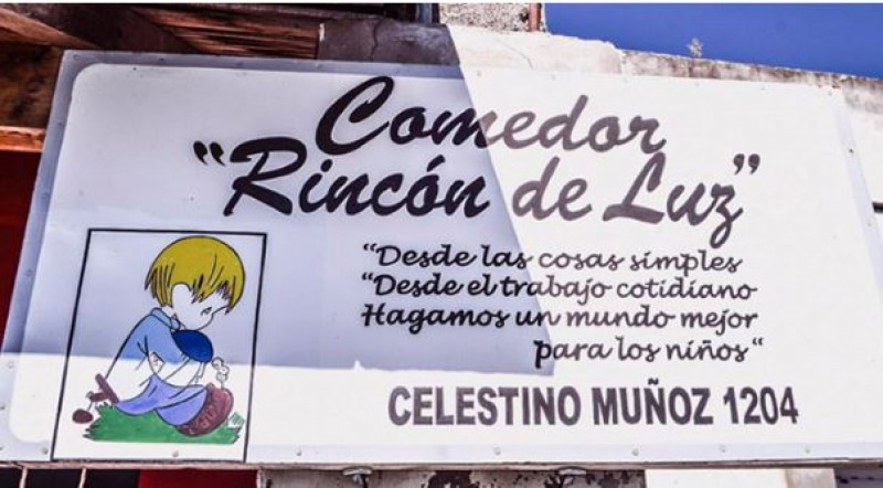 Rincn de luz y un llamado a la solidaridad