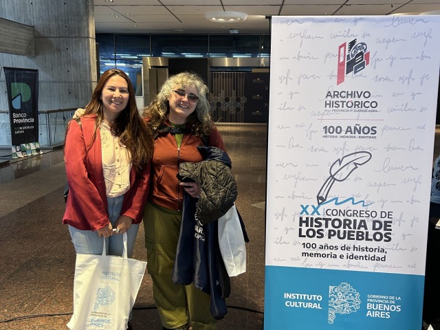 Olavarrienses en el XX Congreso de Historia de los Pueblos