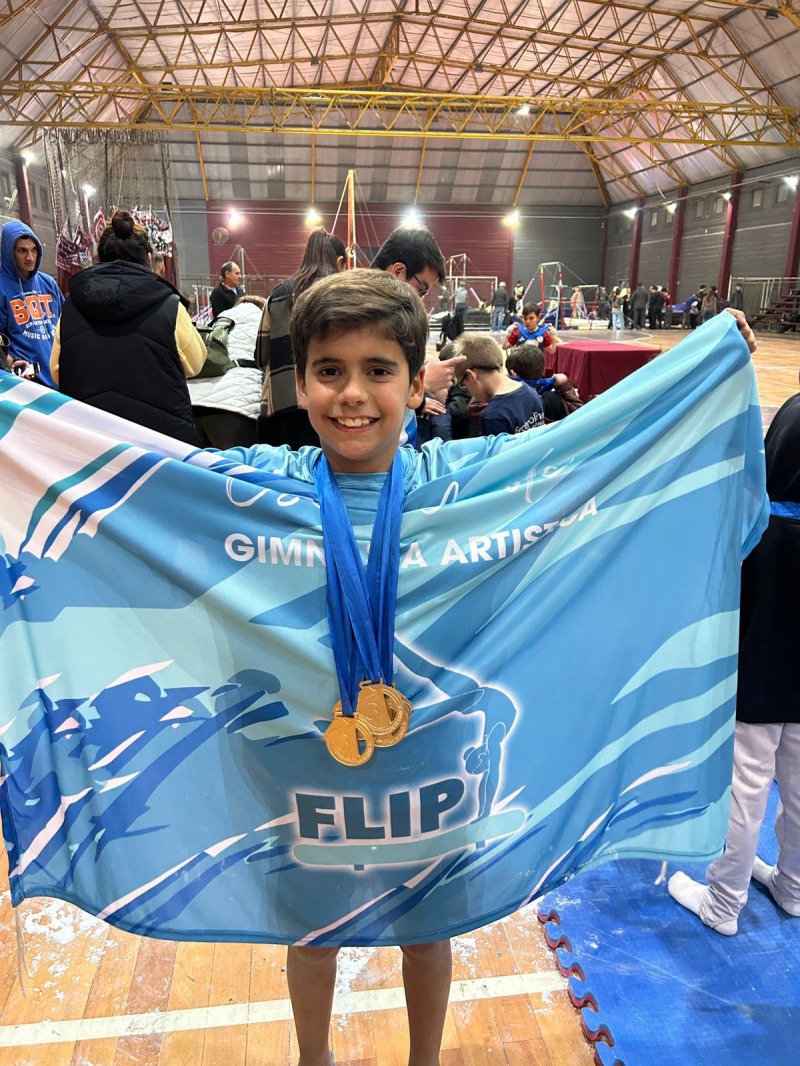 Valentn Orsatti campen provincial de gimnasia