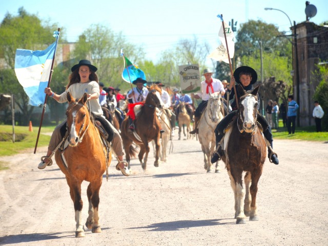 Recalde celebr sus 114 aos con un multitudinario festejo