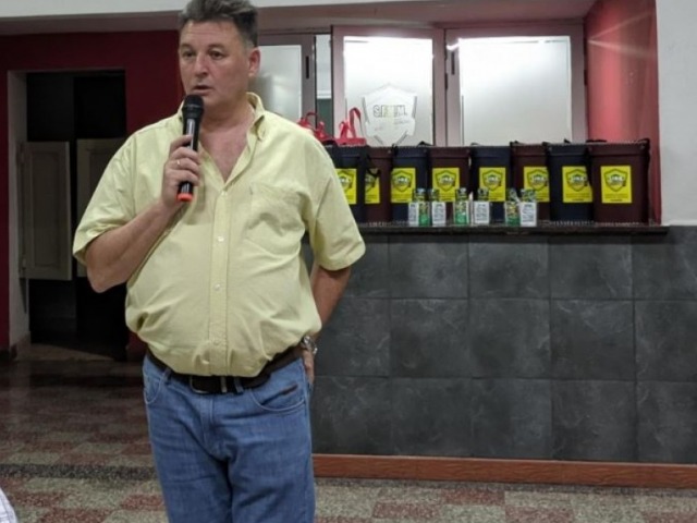 Jos Luis Veyrand dej de ser presidente de Mariano Moreno