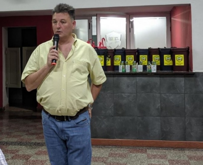 Jos Luis Veyrand dej de ser presidente de Mariano Moreno