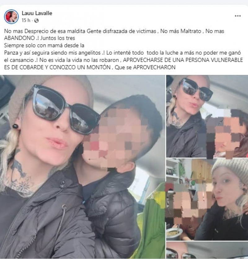 Juntos los tres: el ltimo mensaje de la mujer que muri con su hija