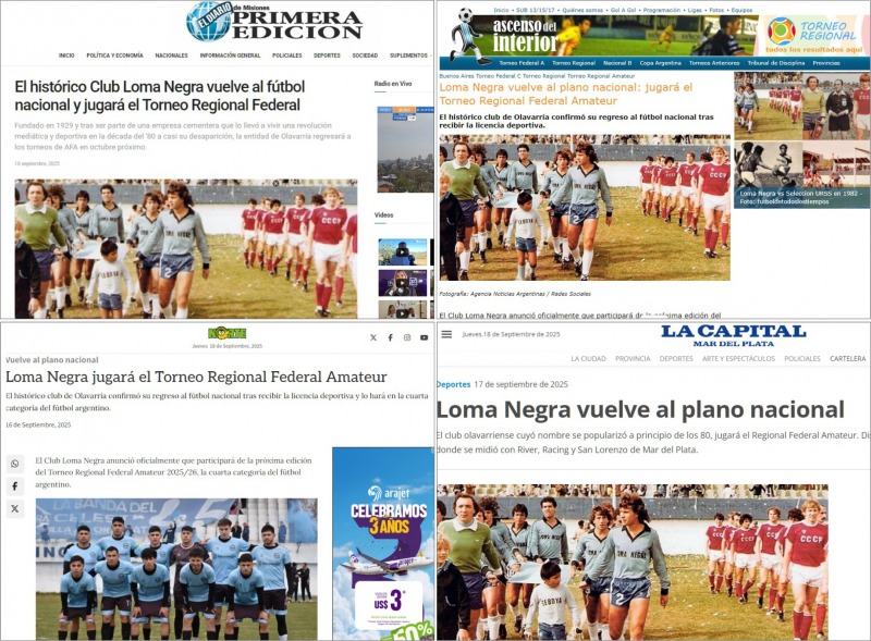 Loma Negra volvi a trascender los lmites de Olavarra