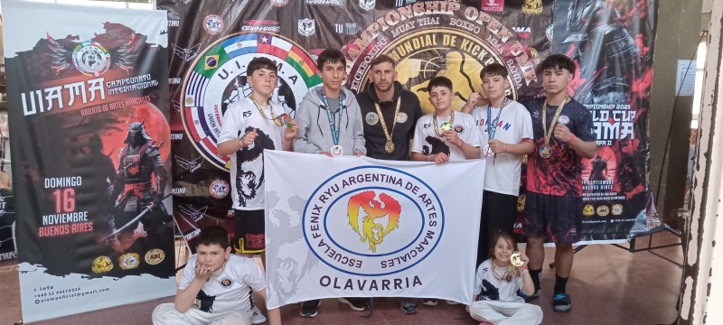 La escuela Fnix Ryu brill en el Mundial UIAMA World Cup