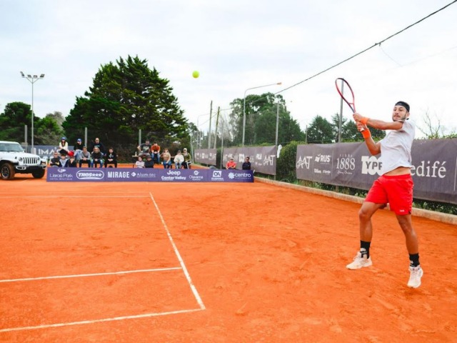 Comienza el torneo profesional de tenis Copa Abierto La Pedrera
