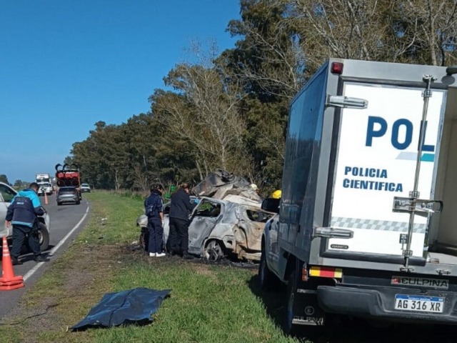 Son bahienses los dos fallecidos en el choque de Laprida