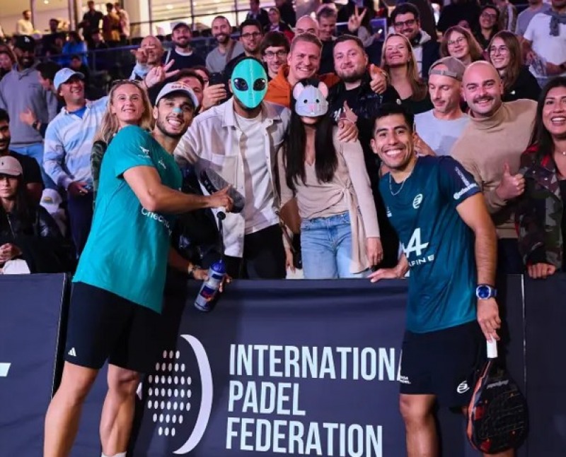 Los hinchas especiales que tuvieron Galn y Chingotto