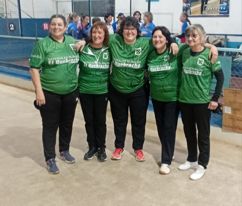 Con gran xito se desarroll el Argentino Femenino de Bochas