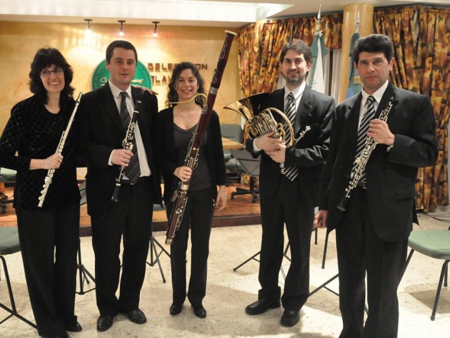 El Quinteto Vientos de Olavarra se presenta en la Sociedad Italiana