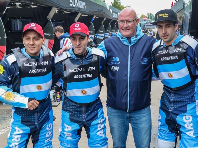Cristian Zubillaga hizo historia con la Seleccin de Speedway