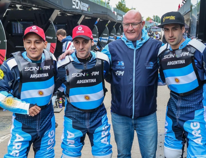 Cristian Zubillaga hizo historia con la Seleccin de Speedway