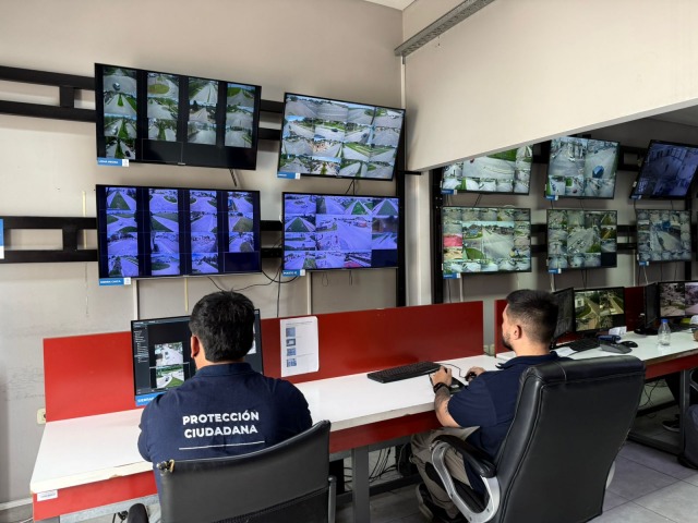 El Municipio recuper el sistema de monitoreo de cmaras en Hinojo