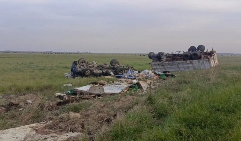 Trgico accidente en Ruta 51: muri un camionero tras un choque