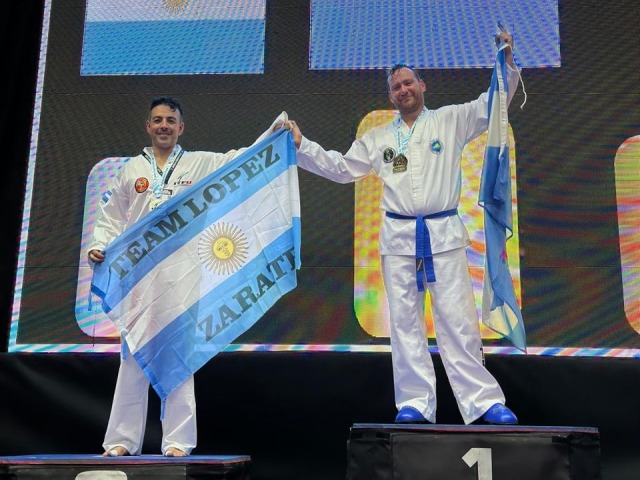 Lujn Martell se consagr campen mundial de Taekwon-Do