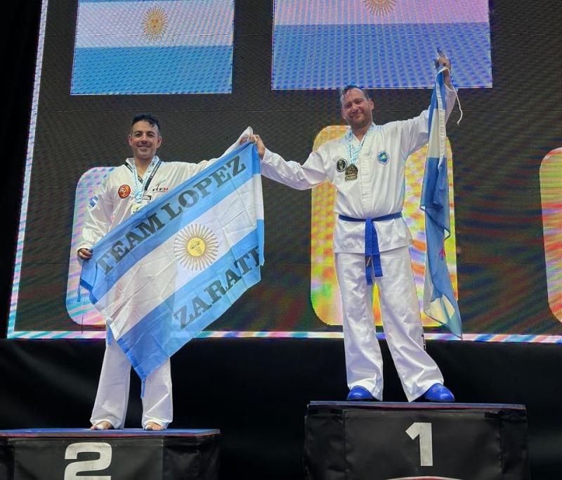 Lujn Martell se consagr campen mundial de Taekwon-Do