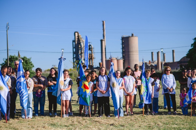 Acto protocolar por el 146 Aniversario de Sierras Bayas