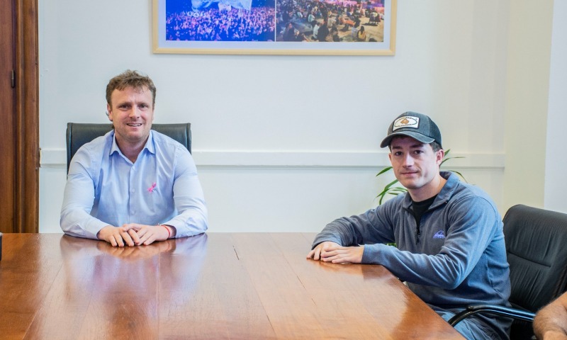 Wesner recibi a Benito, flamante campen del Turismo Pista