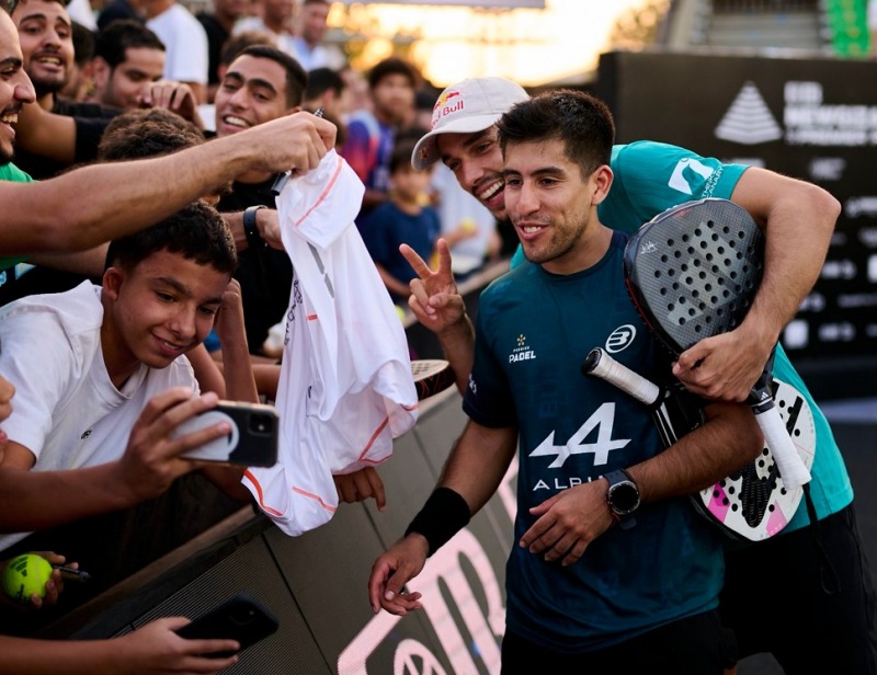 Chingotto y Galn se metieron en las semifinales de Egipto