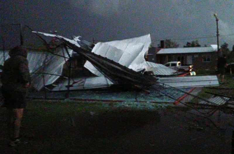 El clima volvi a ensaarse con la provincia de Buenos Aires