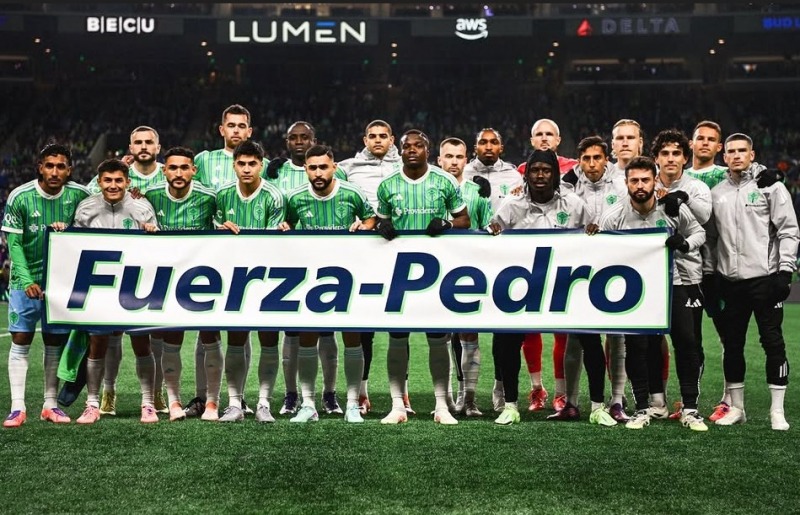 Solidaridad con Pedro y triunfazo del Seattle Sounders
