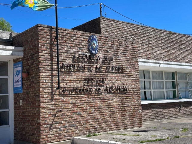Vandalismo en las Escuelas de Recalde