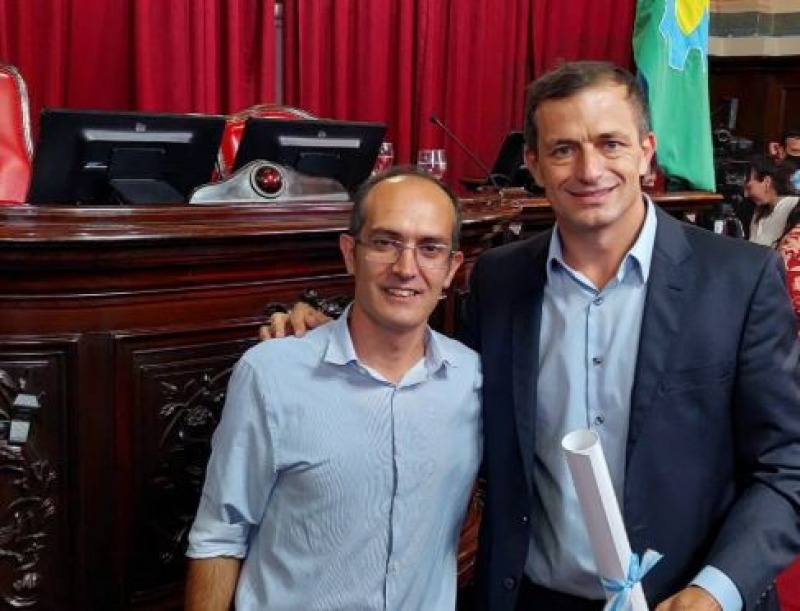 Marcos Pisano deja la intendencia de Bolvar y lo reemplaza Bucca