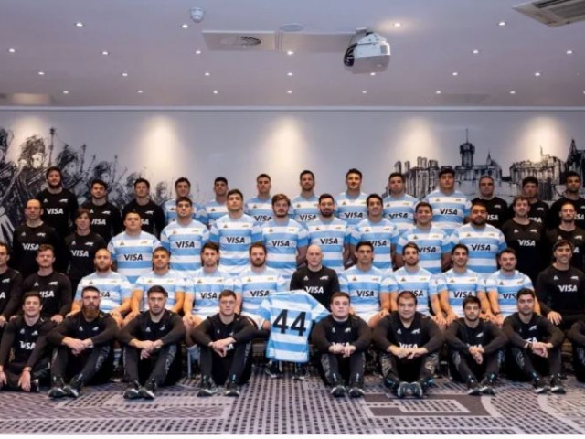 El homenaje de Los Pumas a las vctimas del ARA San Juan