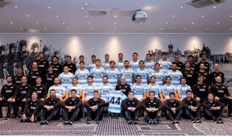 El homenaje de Los Pumas a las vctimas del ARA San Juan