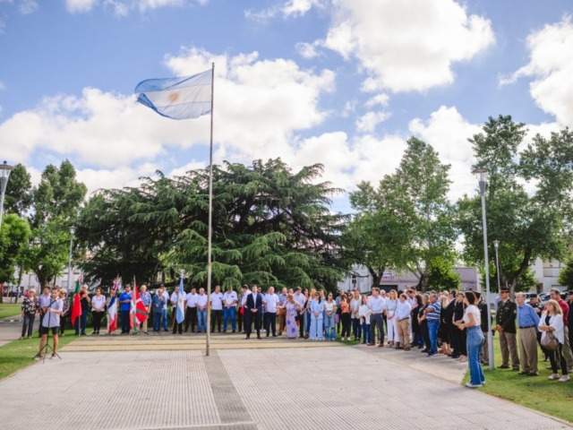 Acto protocolar por el 158 Aniversario de Olavarra