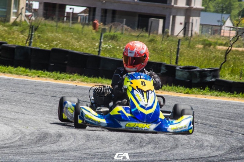 Gorostieta cerr una temporada brillante en la liga AZK de karting