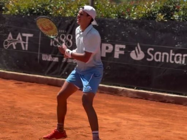 Dante Pagani es el campen del M15 en Olavarra