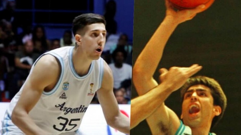 Mateo, el hijo de Gaby que naci en Olavarra y juega en la seleccin