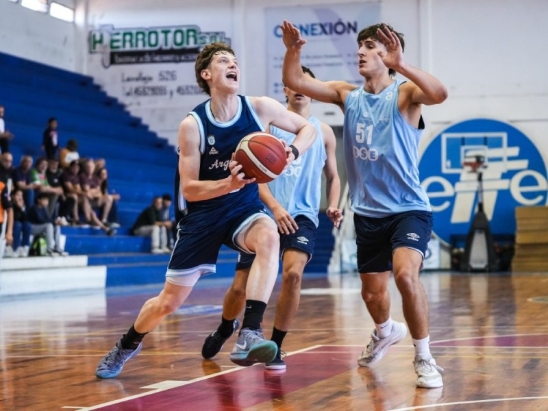 Gonzalo Aman jugar el Sudamericano U17 de bsquet