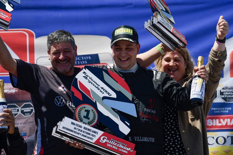 Nicols Villamayor pega el salto al TC Pista Mouras