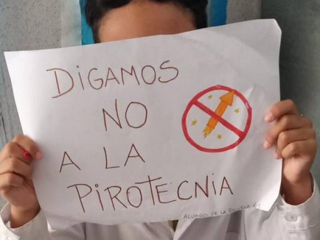 Olavarra Libre de Pirotecnia: por unas fiestas en paz