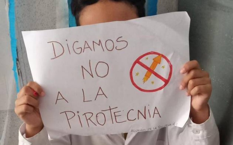 Olavarra Libre de Pirotecnia: por unas fiestas en paz