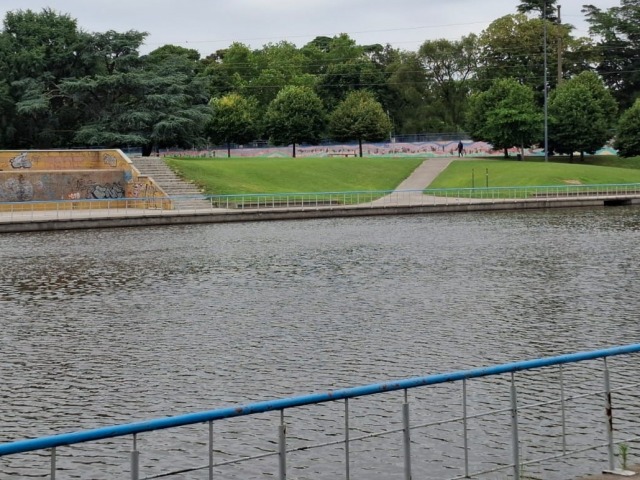 Domingo con cielo parcialmente nublado en Olavarra