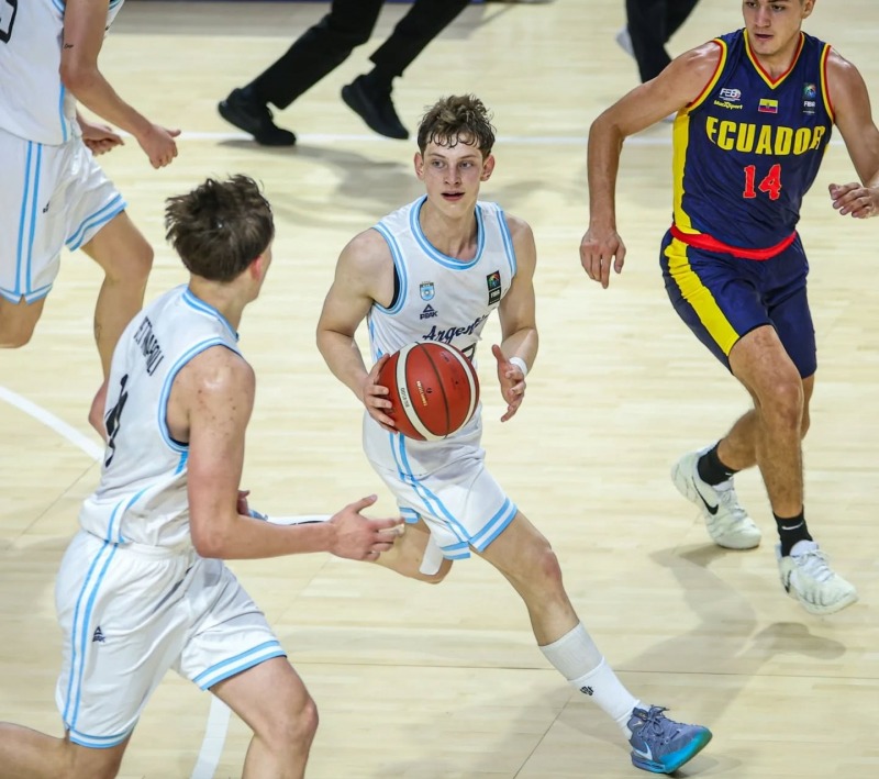 Argentina aplast a Ecuador en el Sudamericano U17