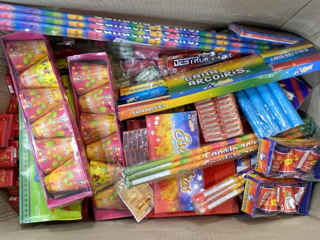 Personal de Proteccin ciudadana decomis piroctecnia sonora