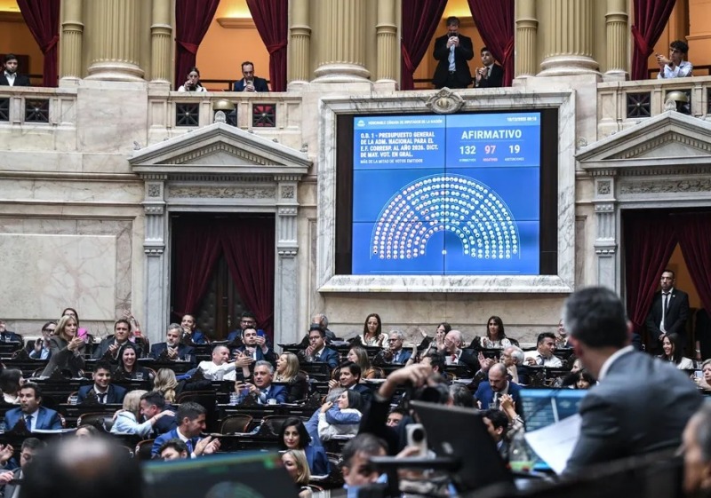 El Presupuesto 2026 logr� la media sanci�n en Diputados