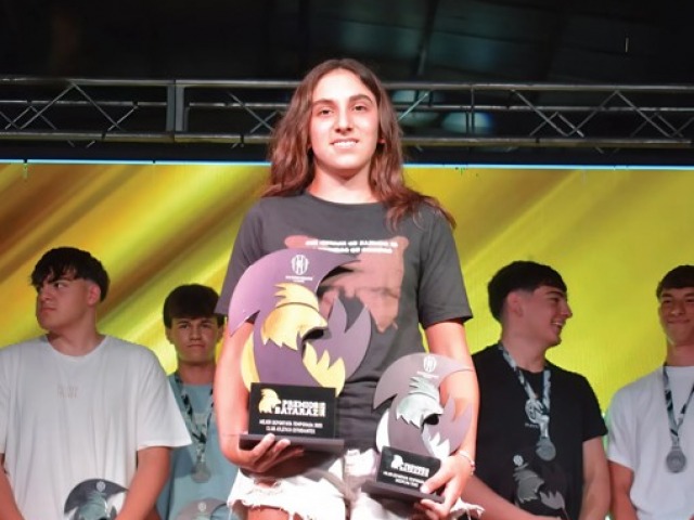 La tenista Agustina Tar�ntola gan� el Bataraz de Oro