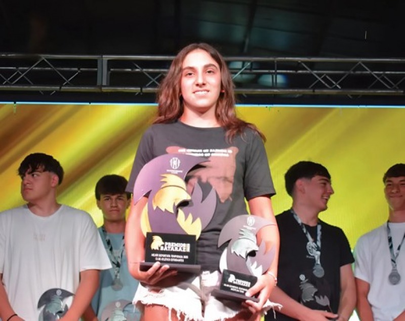 La tenista Agustina Tar�ntola gan� el Bataraz de Oro