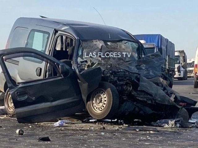 Una victima fatal en un choque frontal en la ruta 3