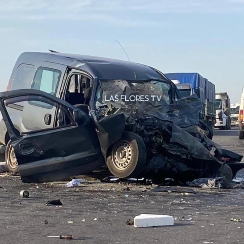 Una victima fatal en un choque frontal en la ruta 3